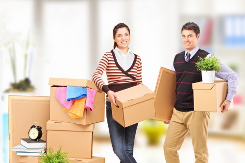 House removals team planning a move in Aldgate with local access considerations