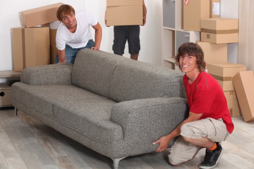 Packing and preparation for a local move in Aldgate apartment